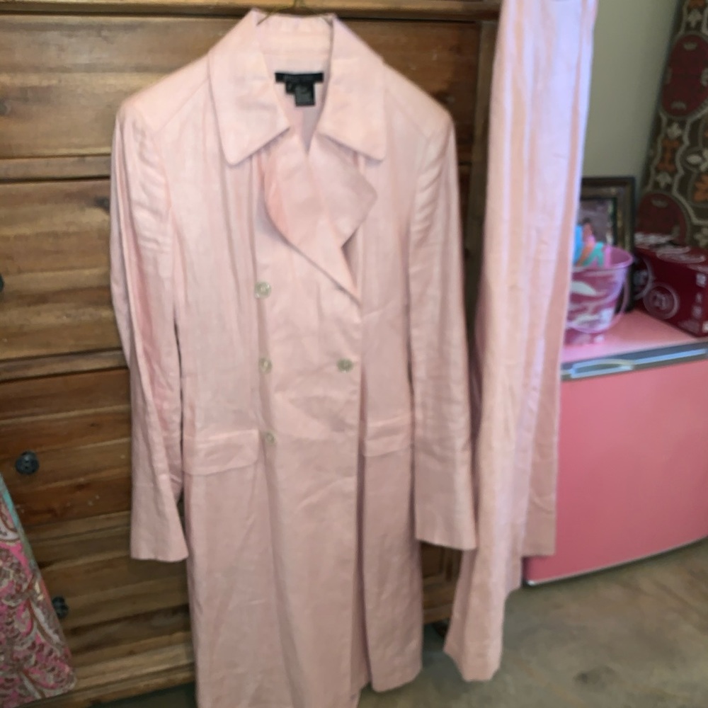 Etcetera pants with long jacket